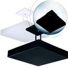 Luminária Plafon De Luz Indireta Moderna Soq: E-27 | Cor: Bra